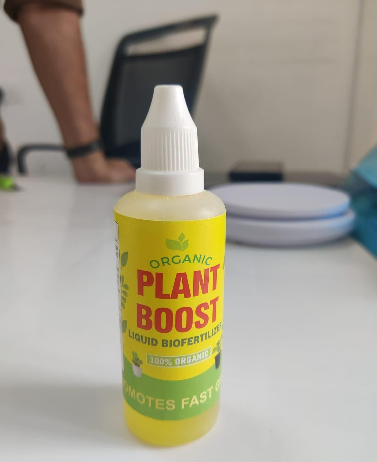 EverGrow Organic Plant Boost Liquid Biofertilizer – 4-Piece All-in-One Crop Vitality Kit