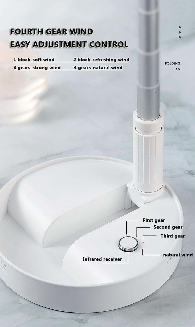 Foldable Fan - Powerful & Rechargeable (Premium Quality)