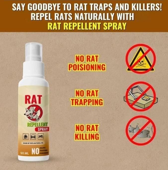 RodentGuard Ultra Natural Rodent Repellent Spray – Triple Pack