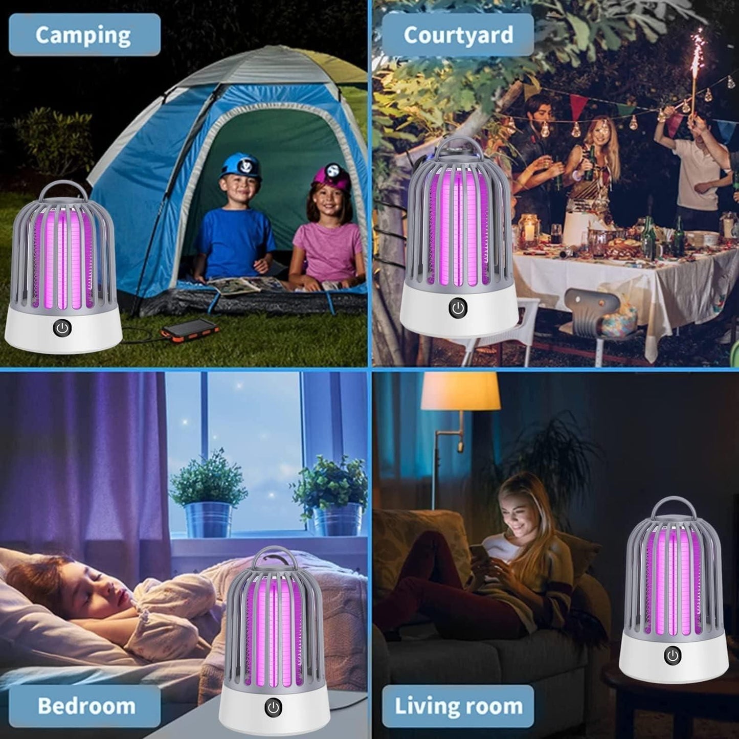 Electric Mosquito Killer LED Lamp
