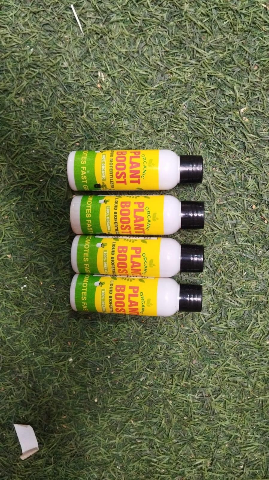 EverGrow Organic Plant Boost Liquid Biofertilizer – 4-Piece All-in-One Crop Vitality Kit