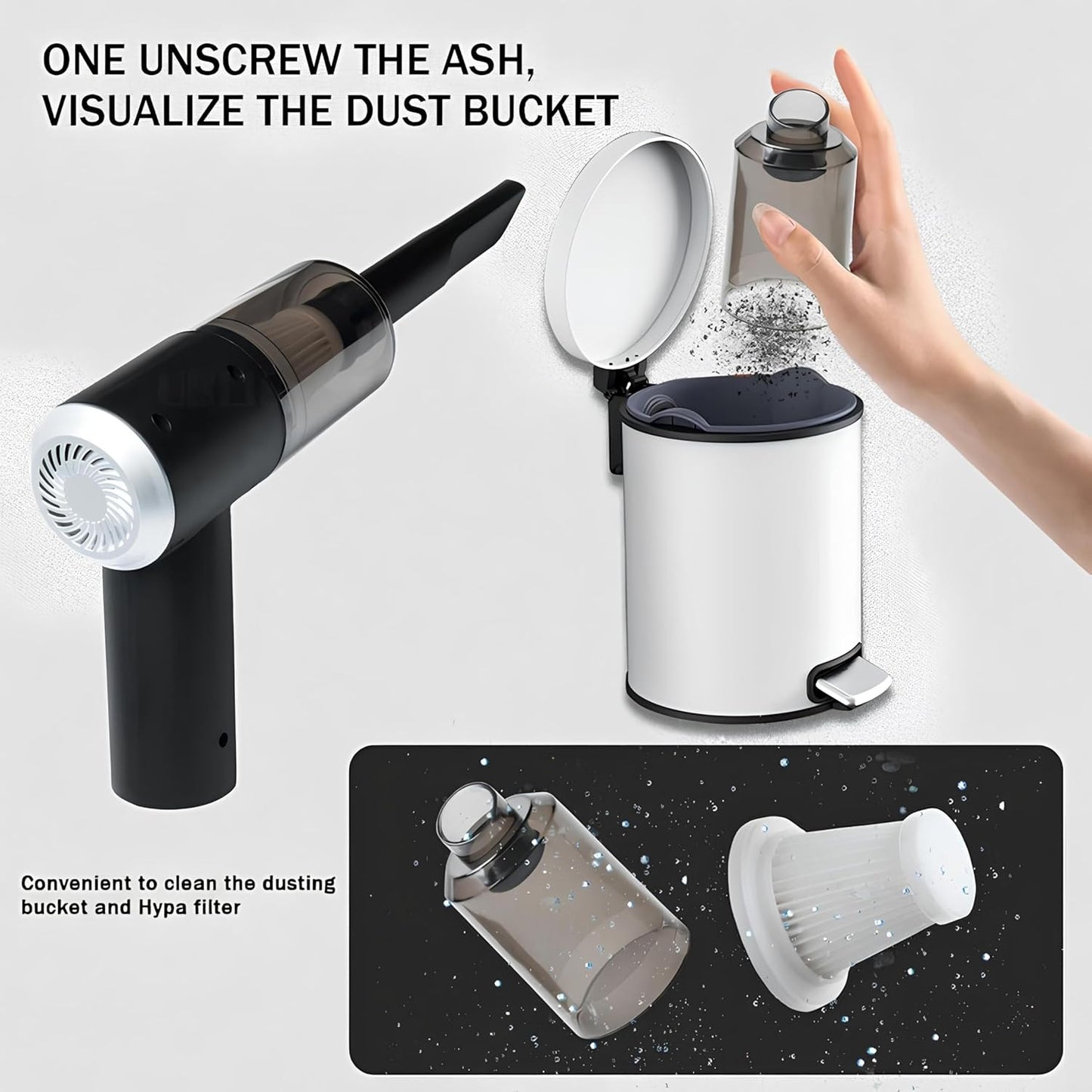 Multipurpose Wireless Vacuum Cleaner and Air Blower