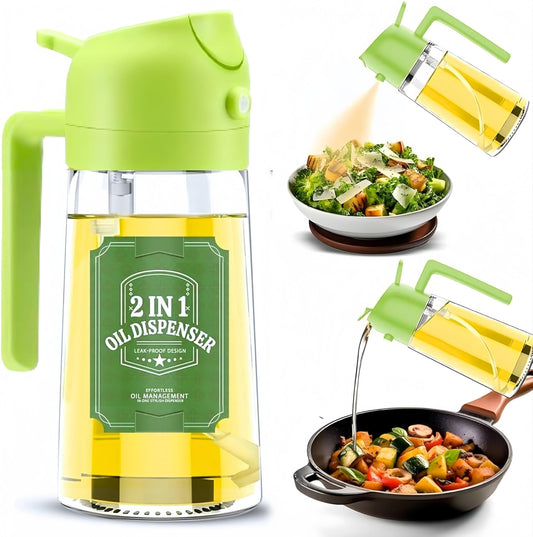 2 in 1 Oil Sprayer cum Dispenser