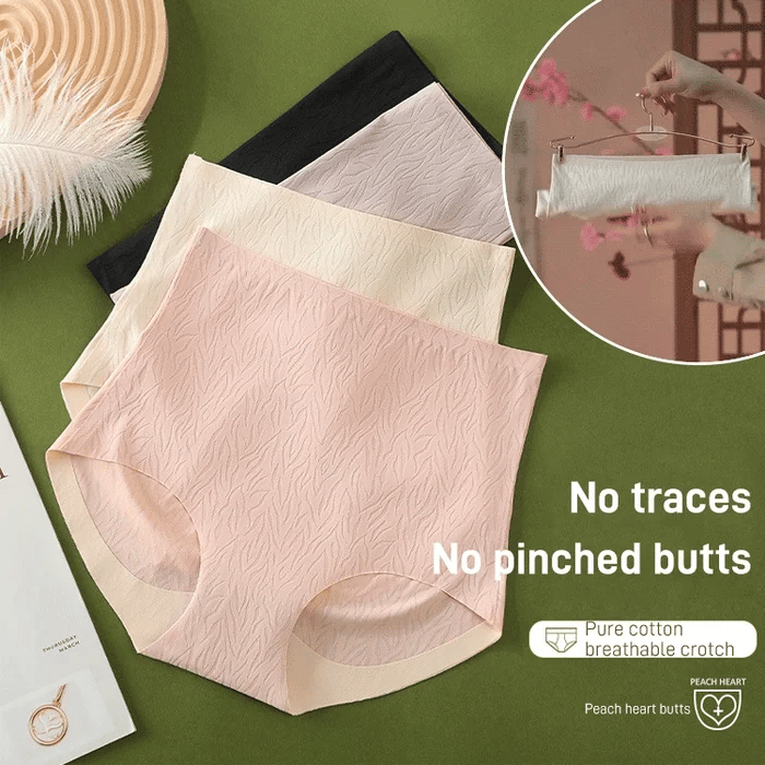 SculptFlex Tummy Control & Hip Lifting Seamless Panties - Ultra-Smooth Pack of 4 (Multicolor)
