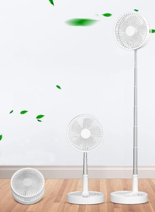Foldable Fan - Powerful & Rechargeable (Premium Quality)