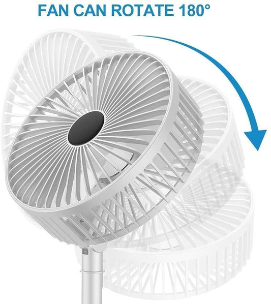Foldable Fan - Powerful & Rechargeable (100% Premium Quality)