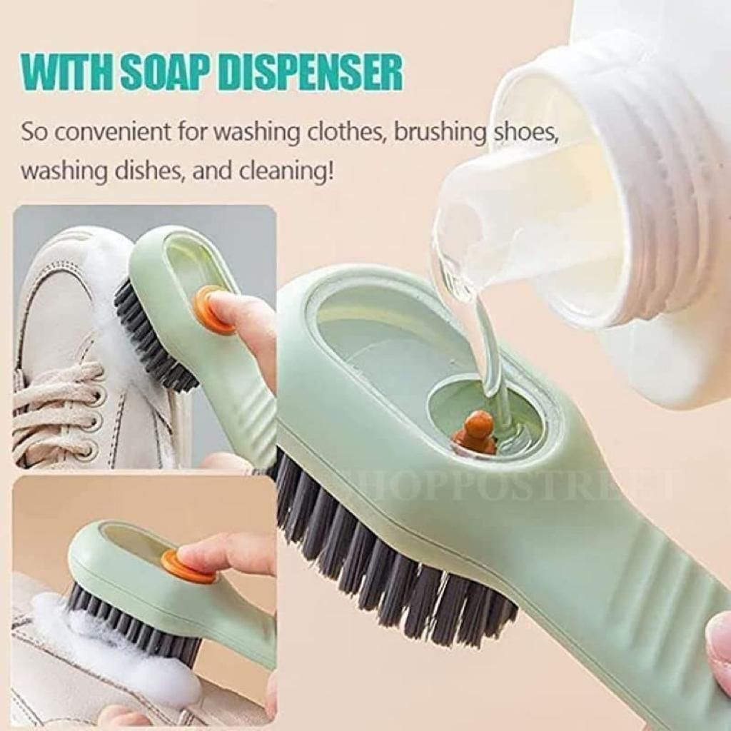 Soap Dispensing Cleaning Brush (Pack of 2)