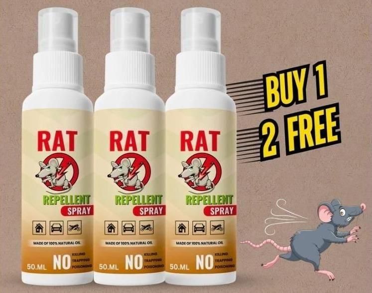 RodentGuard Ultra Natural Rodent Repellent Spray – Triple Pack