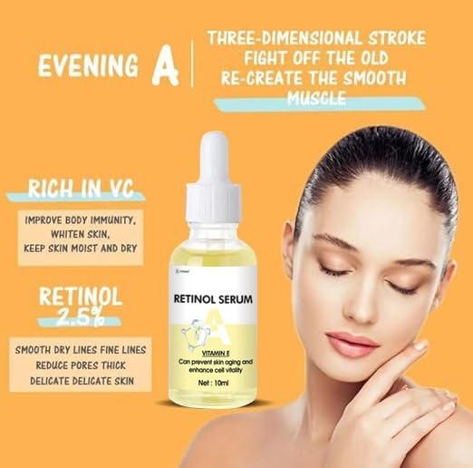 Vitamin C Serum And Retinol Serum 10ML (Pack of 2)