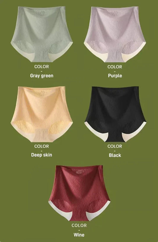 SculptFlex Tummy Control & Hip Lifting Seamless Panties - Ultra-Smooth Pack of 4 (Multicolor)